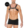 Ouch! Harness Harnais Buckle Bulldog Noir